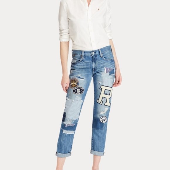ralph lauren astor boyfriend jeans